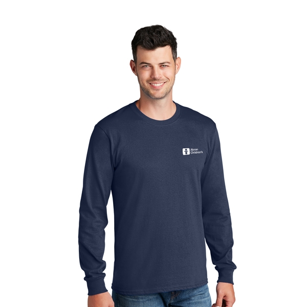 Port and Company Long Sleeve Core Cotton Tee