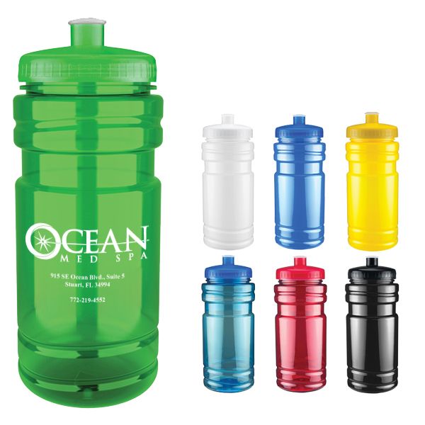 20 oz. Surf Bottle w/PushPull Lid