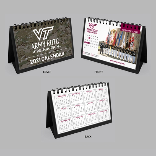 Short Flip Calendar with Custom or Stock Photos