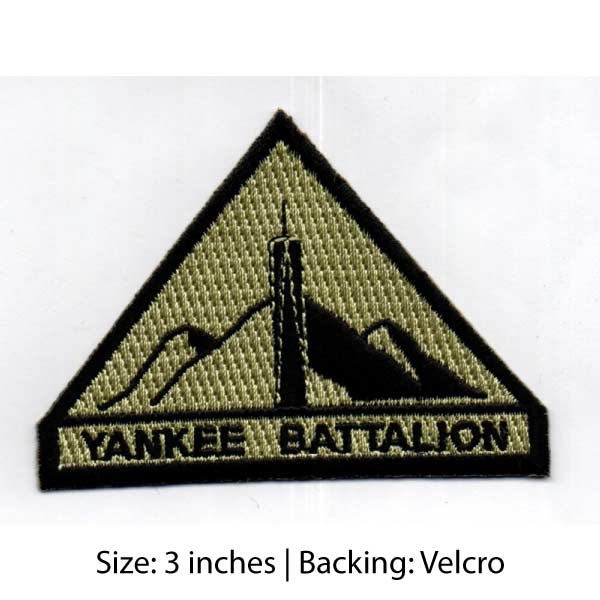 3.5in Custom Embroidered Patch - Velcro