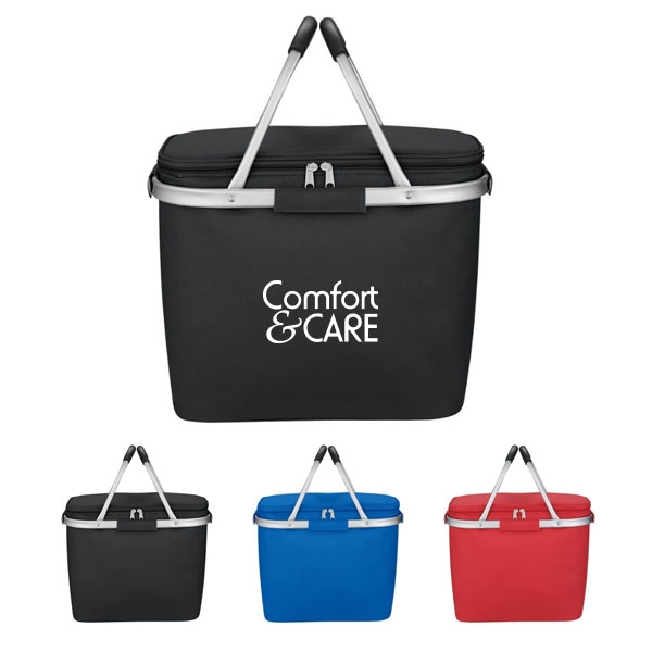 Picnic Fun Collapsible Cooler Basket