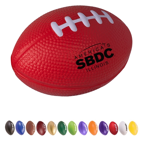 Logo Small Football Stress Balls