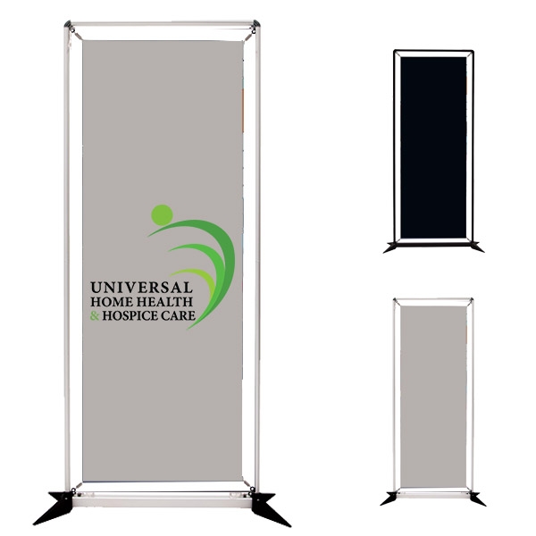 FrameWorx Double Face Cut-Out Banner Display