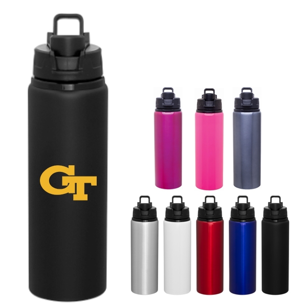 H2go 24 oz Aluminum Classic Water Bottle