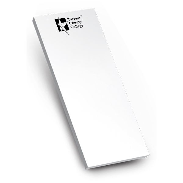 NonAdhesive Notes Scratch Pads 3 1/8" x 8 3/8" 50 Sheets