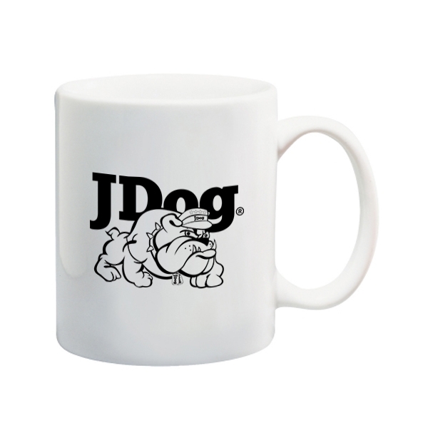 11 Oz. White Ceramic Mug