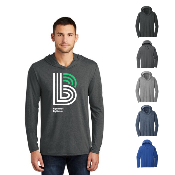 district perfect tri long sleeve hoodie