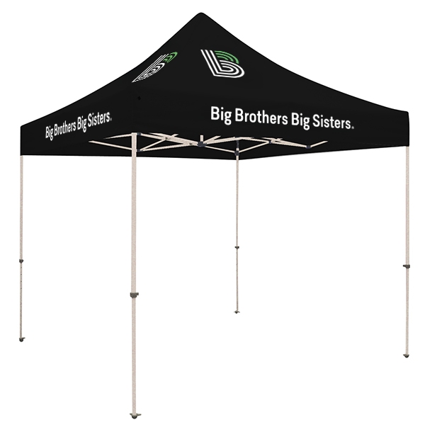 10' Standard Event Tent Kit (FullColor Imprint, Four Locations)