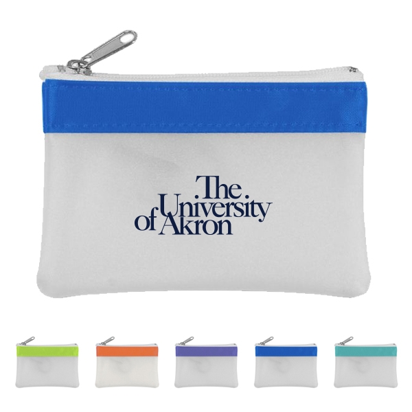 Avery Cotton Zippered Pouch