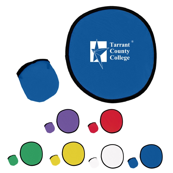 10" Flying Disk with Matching Pouch