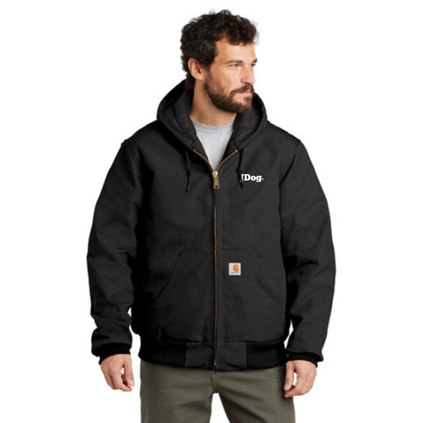 Carhartt Quilted-Flannel-Lined Duck Active Jac