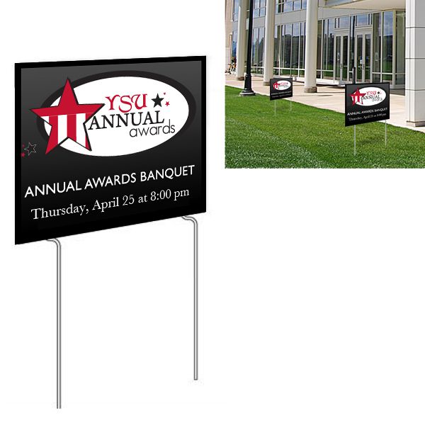 Full Color Corrugated Plastic Sign 18x24 - Both Sides