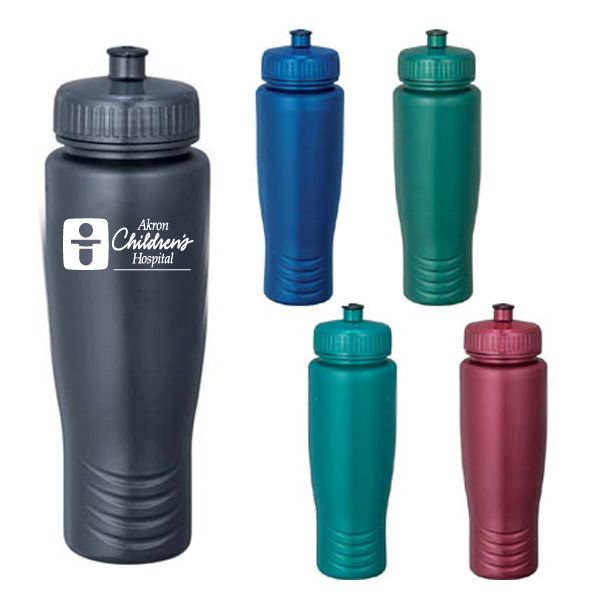 Aluminum Sports Bottles With Flip Top Lid, 25 oz