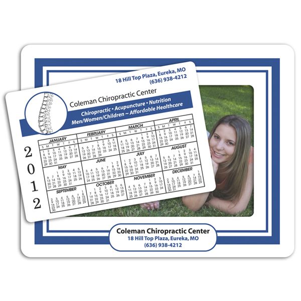 Calendar Punch Out Picture Frame