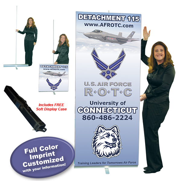 Economy Retractor Banner Display 33 5 Inches