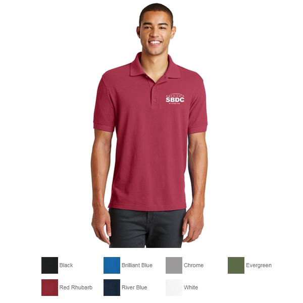 eddie bauer cotton pique polo