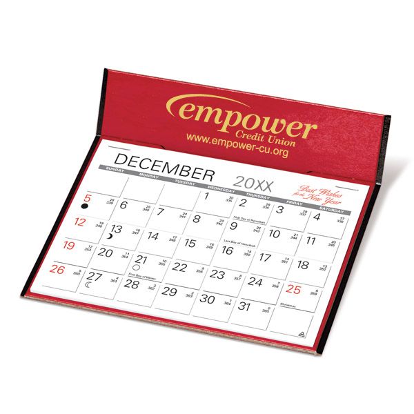 Charter Desk Calendar w/Mailing Envelope