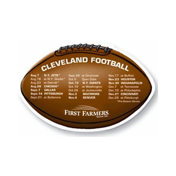 Custom New York Giants Football Schedule Magnets
