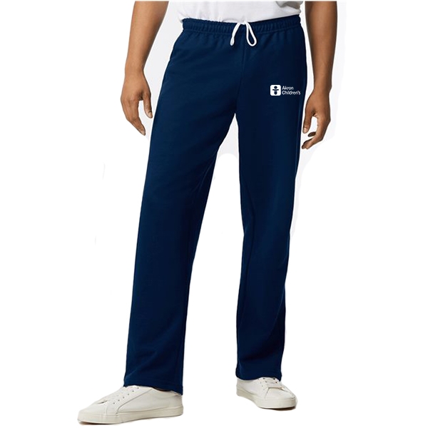 Gildan heavy blend open bottom sweatpants hot sale