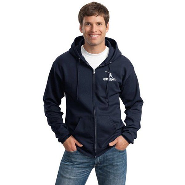 Port & Company Ultimate Full-Zip Hooded Sweatshirt