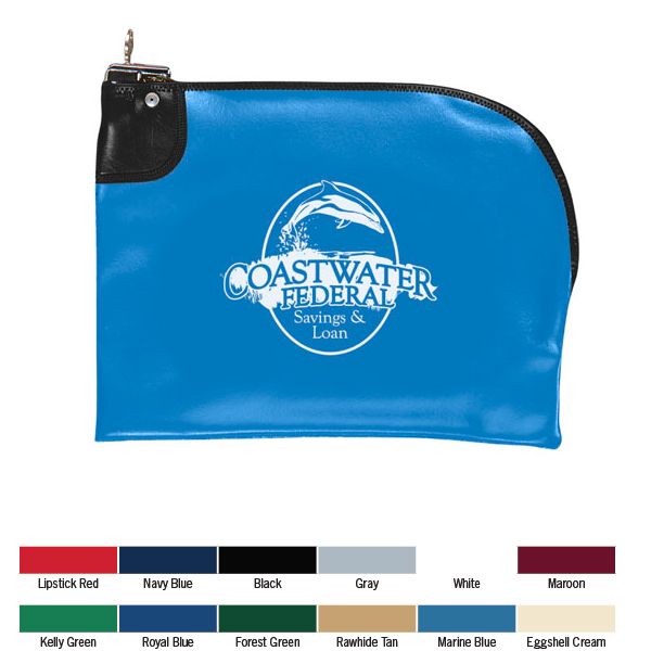 Expanded Vinyl Curved Night Deposit Bag