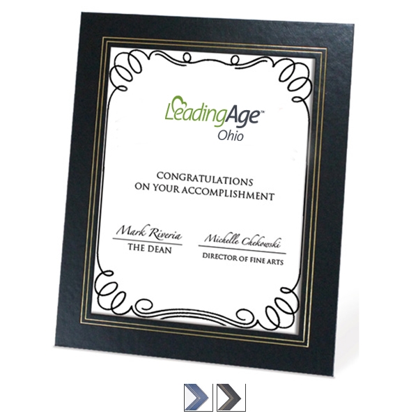 Deluxe Wrapped Edge Certificate Frame