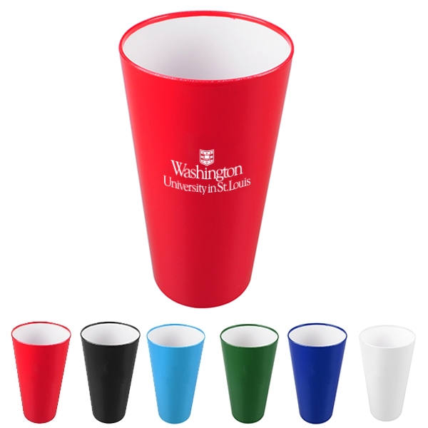 500ml high Quality Reusable Red Plastic Solo Cup for Party and