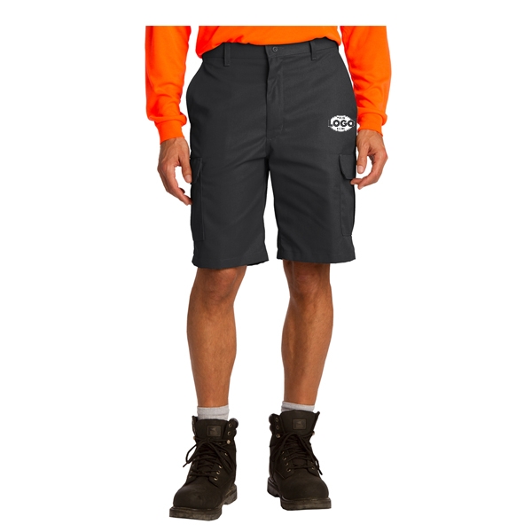 red kap cargo shorts