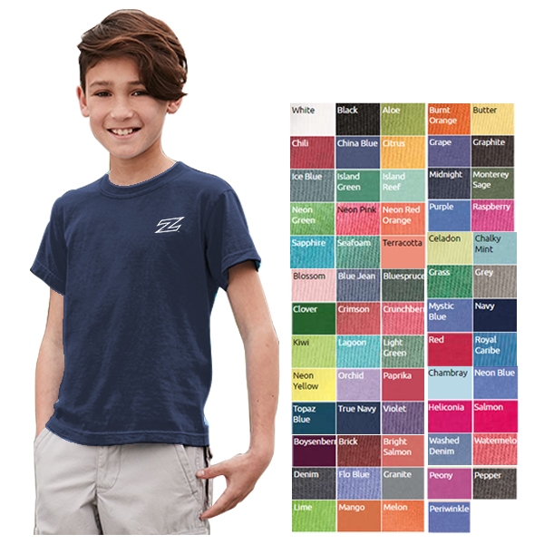 Comfort Colors Youth Garment Dyed Ringspun T Shirt