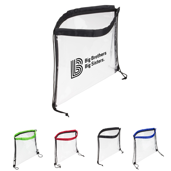 Clear Bag with Drawstring