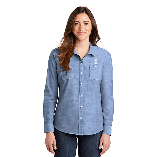 ladies chambray shirt uk