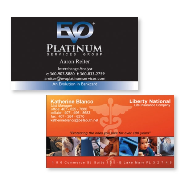 Full-Color Glossy Business Card - Free Shipping