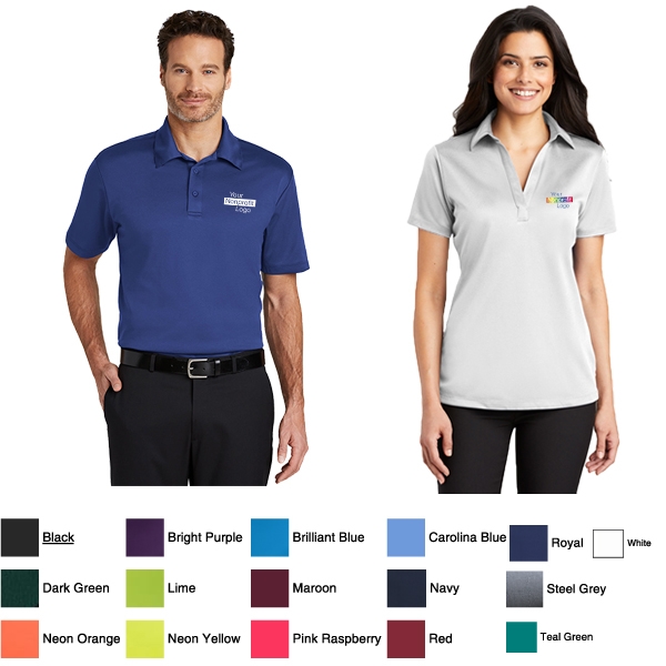 Lime Port Authority Silk Touch Polo