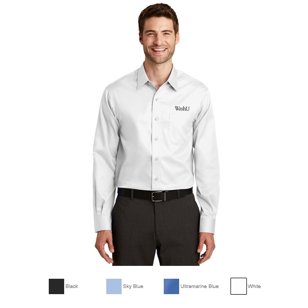 Port Authority Long Sleeve Non-Iron Twill Shirt