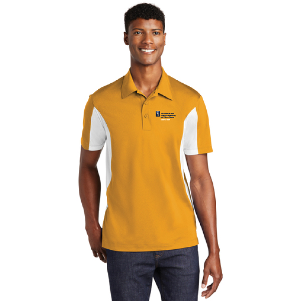 Men's Tall Side Blocked Micropique Sport-Wick Polo physical